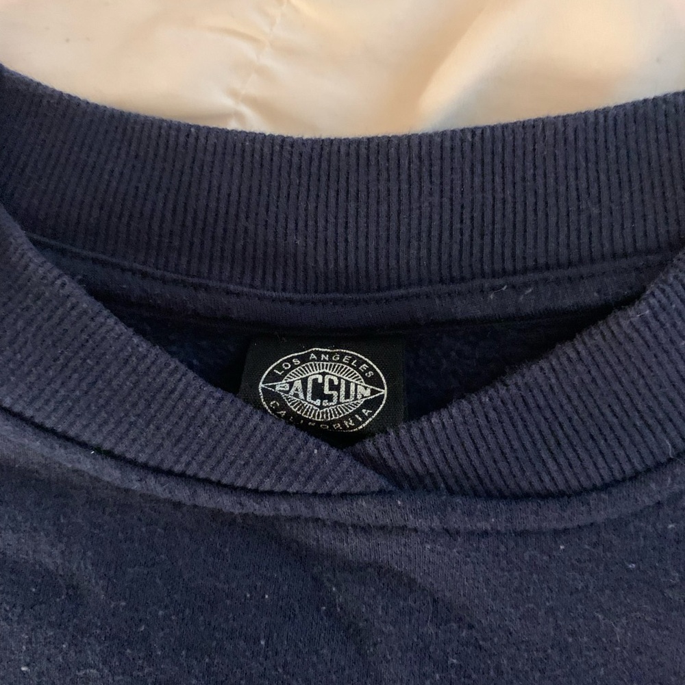 Pacsun Navy Sweatshirt - Picture 2 of 3